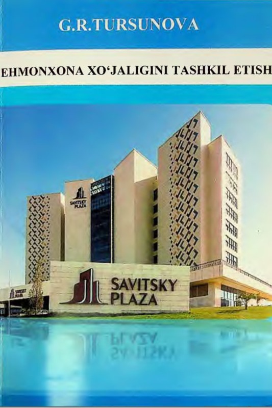 Mehmonxona xo'jaligini tashkil etish