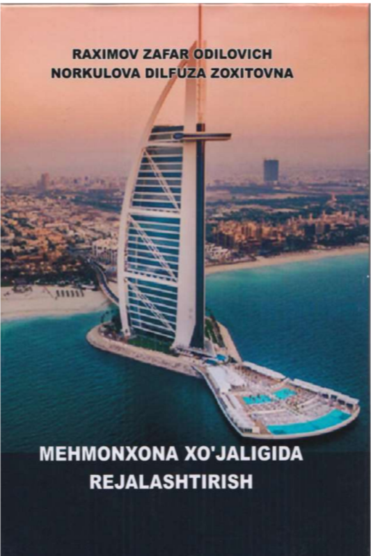 Mehmonxona xo'jaligida rejalashtirish