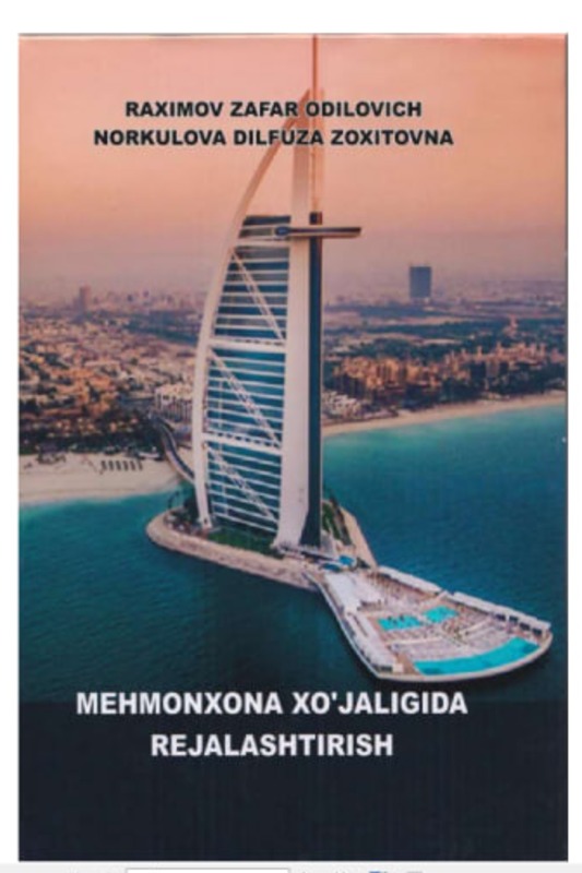 Mehmonxona xo'jaligida rejalashtirish