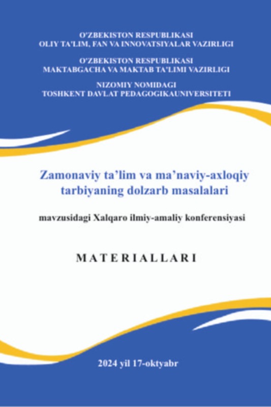 “Maktabgacha yoshdagi bolalarning nutqini rivojlantirishdagi innovatsion texnologiyalarning tasnifi''