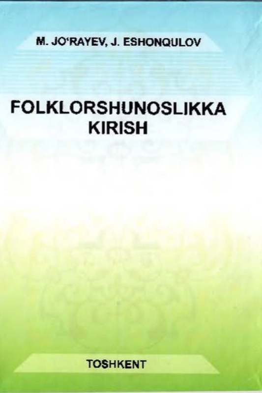 Folklorshunoslik asoslari