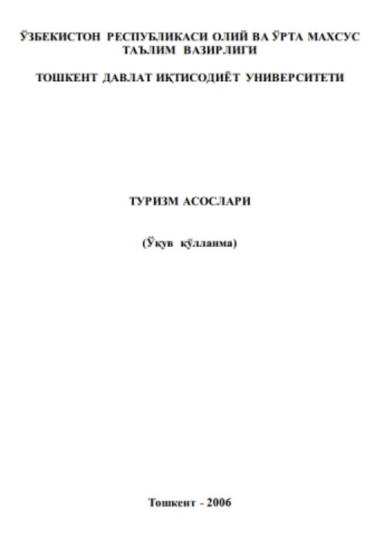 Turizm asoslari