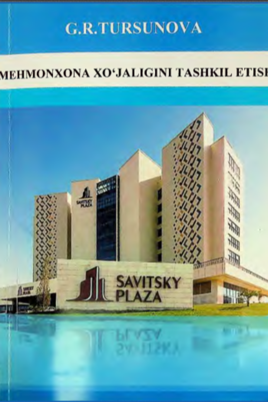 Mehmonxona xo'jaligini tashkil etish