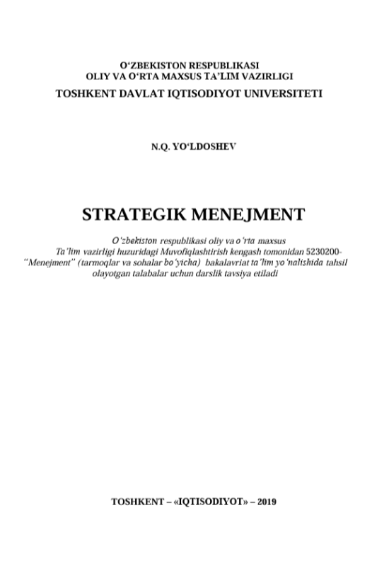 Strategik menejment