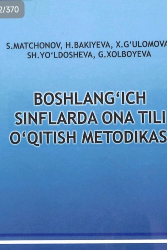 Ona tili o'qitish metodikasi
