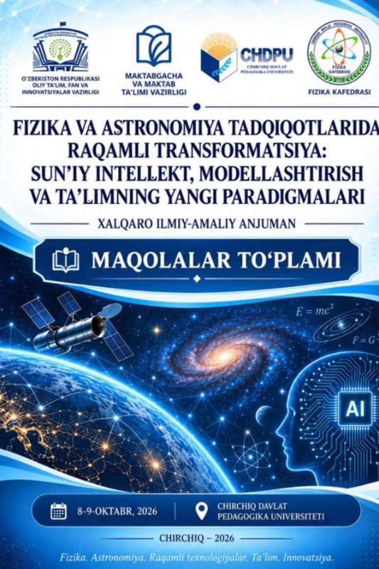 Bo'lajak maxsus pedagoglarni inkyuziv steam loyihalarini adabtiv loyihalashga tayyorlash