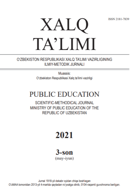 Ta'lim klasteri uzluksiz kasbiy ta'lim tizimimning qismi sifatida