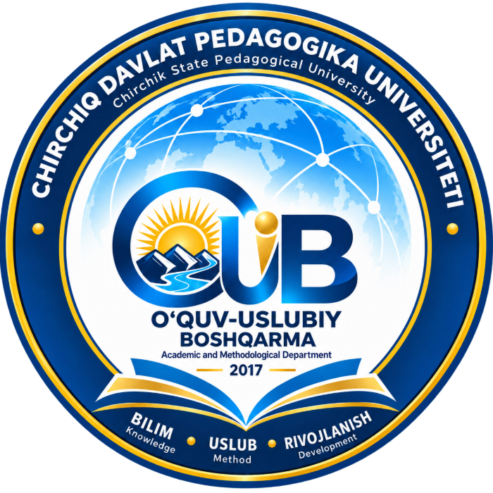 Oʻquv-uslubiy boshqarma - CHDPU