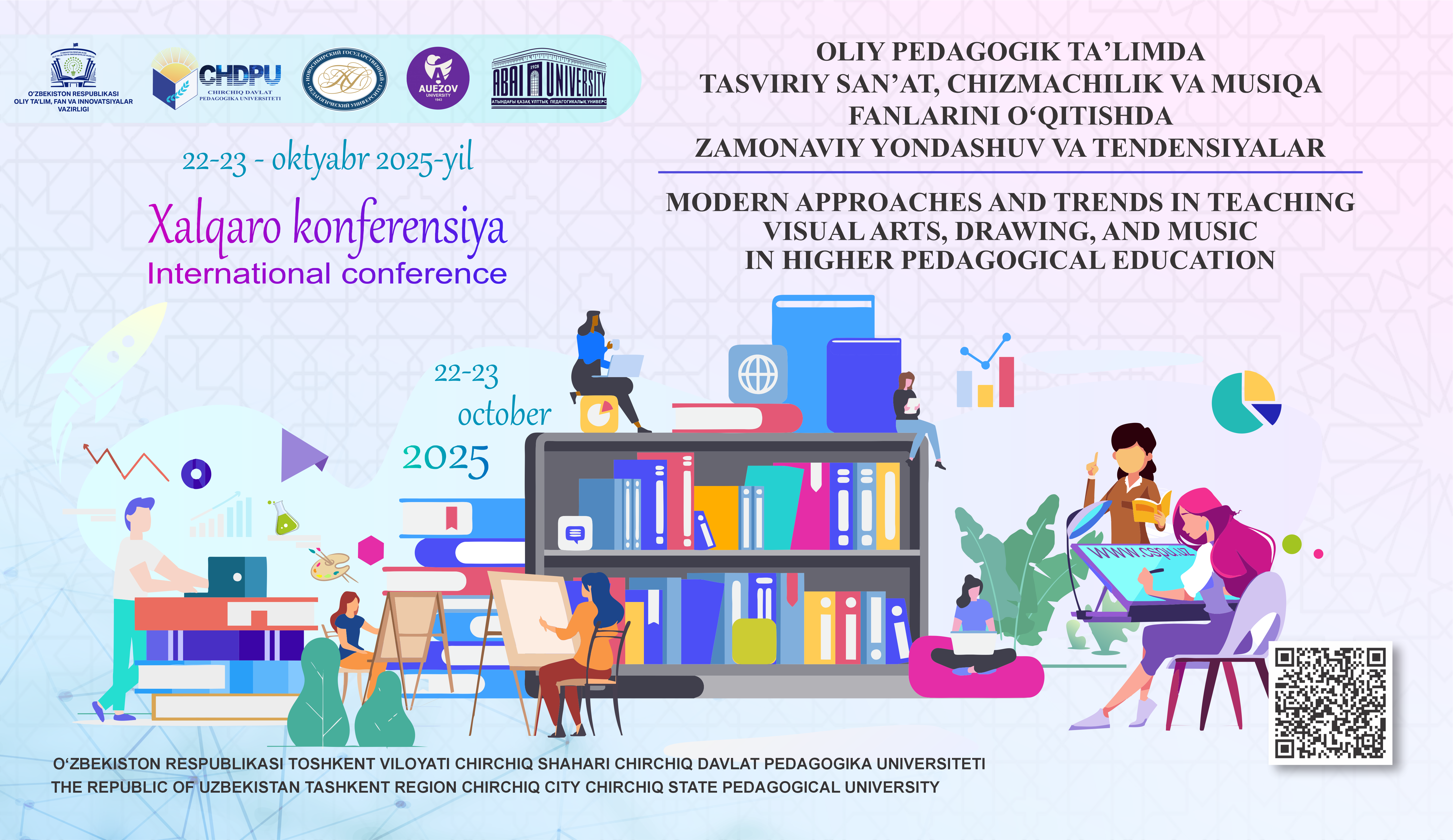 About Oliy pedagogik taʼlimda tasviriy sanʼat, chizmachilik va musiqa fanlarini oʻqitishda zamonaviy yondashuv va tendensiyalar