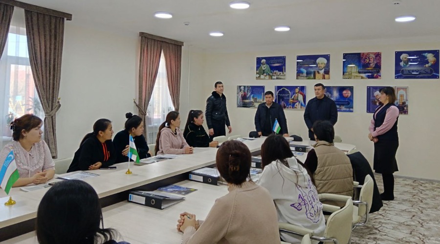 Talabalar turar joyiga tashrif.