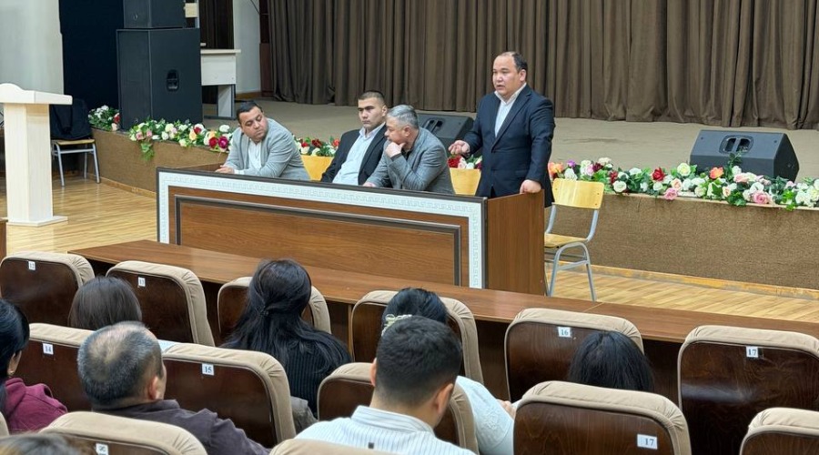 2025–2026 o‘quv yili yakuniy nazoratlari bo‘yicha yig‘ilish bo‘lib o‘tdi