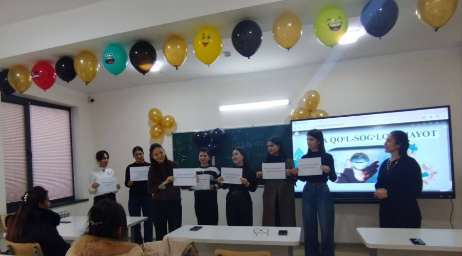 “Toza qo‘llar – sog‘lom hayot kafolati”