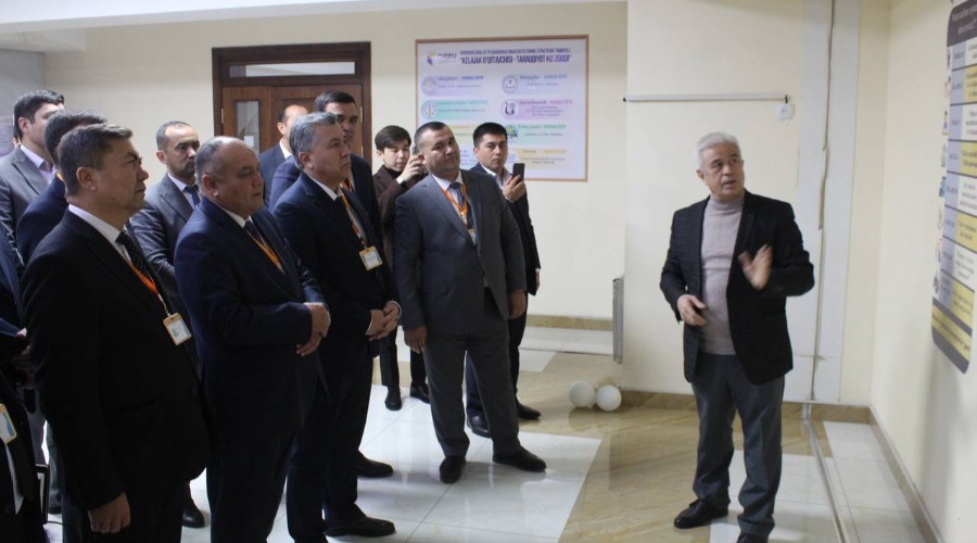 Universitetimizda pedagogika yo‘nalishidagi oliy ta’lim muassasalarining Yoshlar masalalari va ma’naviy-ma’rifiy ishlar bo‘yicha birinchi prorektorlar kengashining uchinchi yig‘ilishi bo‘lib o‘tdi.