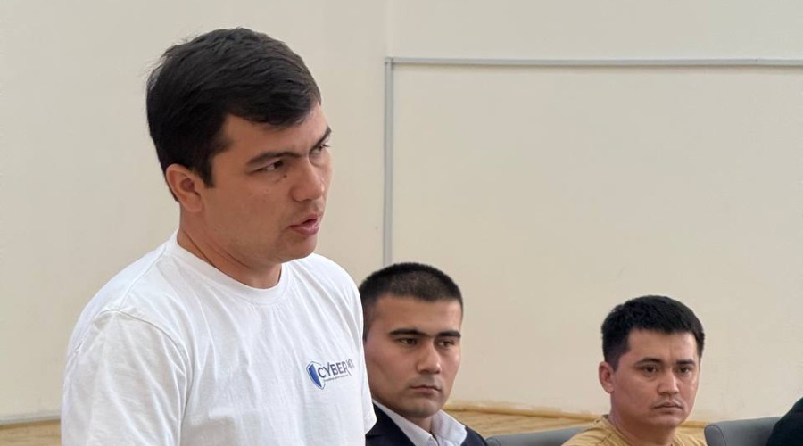 Toshkent viloyati IIBB kiberxavfsizlik boʻlimi bilan uchrashuv