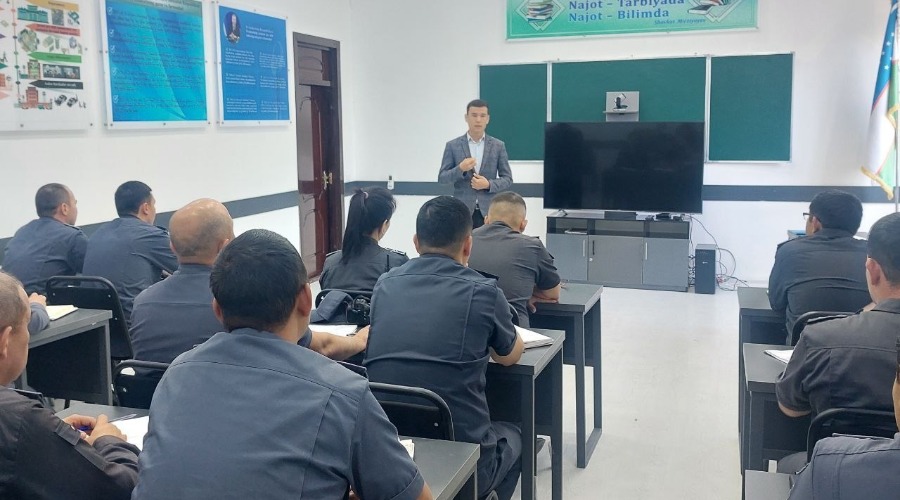 KOLONIYADA MA’NAVIY-MA’RIFIY DAVRA SUHBATI TASHKIL ETILDI.