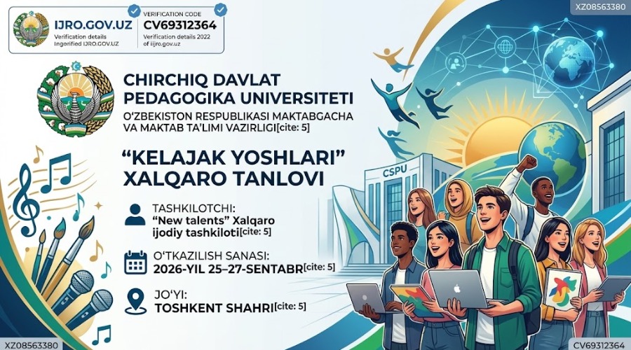 “Kelajak yoshlari” xalqaro tanlovi