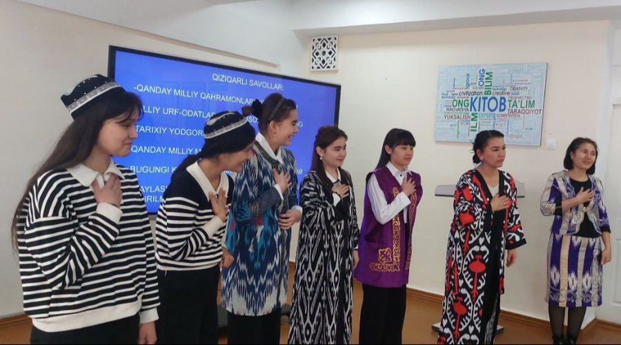 "Milliy qadryatlar - millat ma'naviyatining ko'zgusi" mavzusida ma'naviy-ma'rifiy tadbir bo'lib o'tdi.