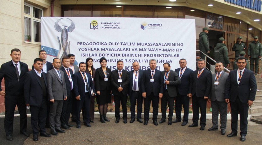 Yoshlar masalalari va ma’naviy-ma’rifiy ishlar bo‘yicha birinchi prorektorlar kengashining uchinchi yig‘ilishi bo‘lib o‘tdi.