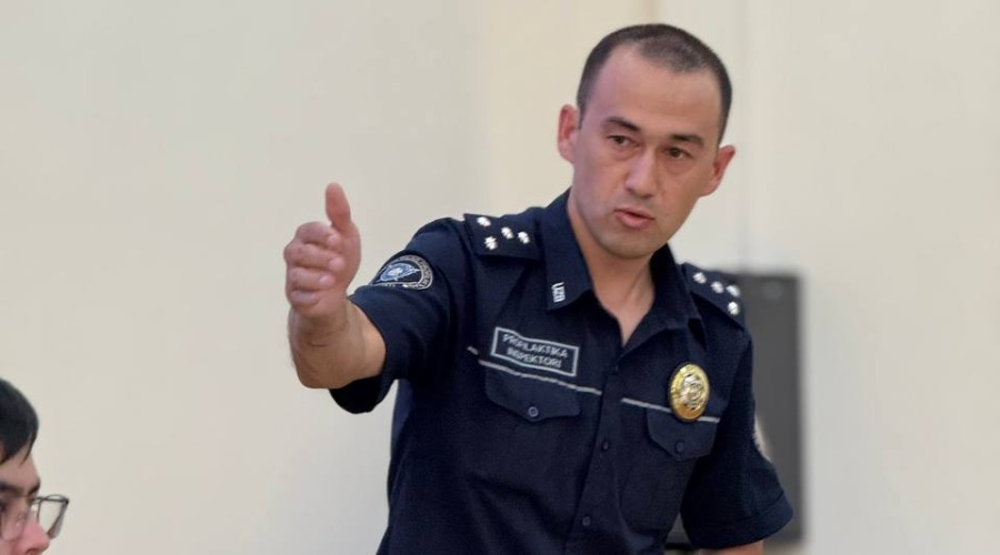Toshkent viloyati IIBB kiberxavfsizlik boʻlimi bilan uchrashuv