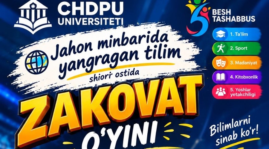 DIQQAT, TALABALAR!