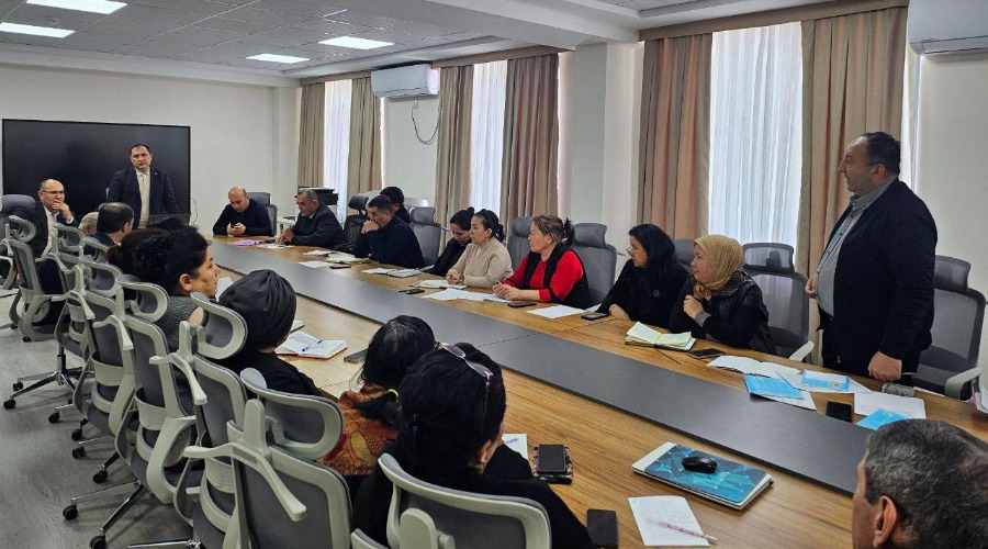 Ilmiy-tadqiqot faoliyatiga doir muloqotlar bo‘lib o‘tmoqda