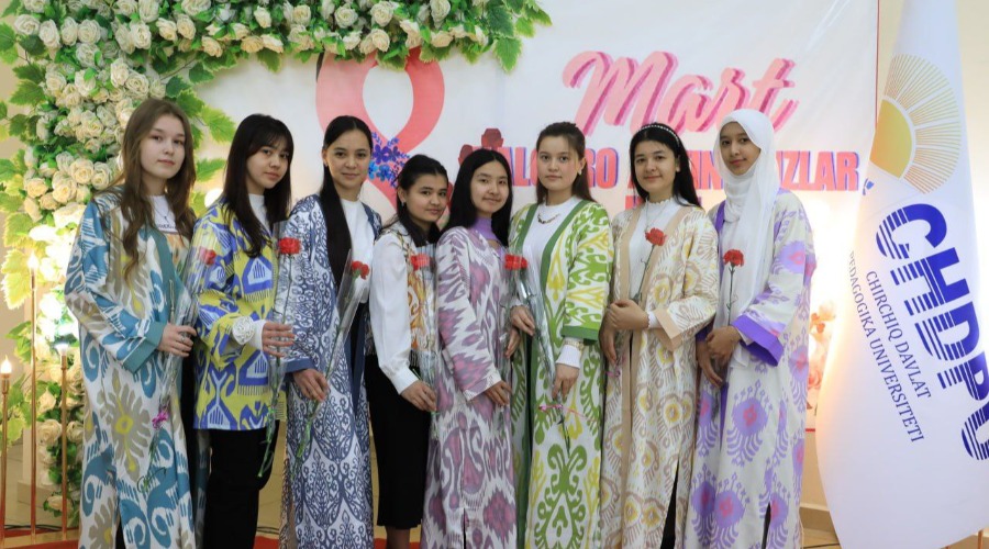 8-mart bayramiga bag‘ishlangan tantanali tadbir!