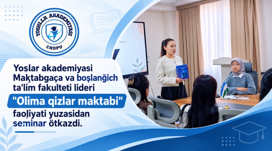YOŞLAR AKADEMIYASI LIDERI SEMINAR ÖTKAZDI.