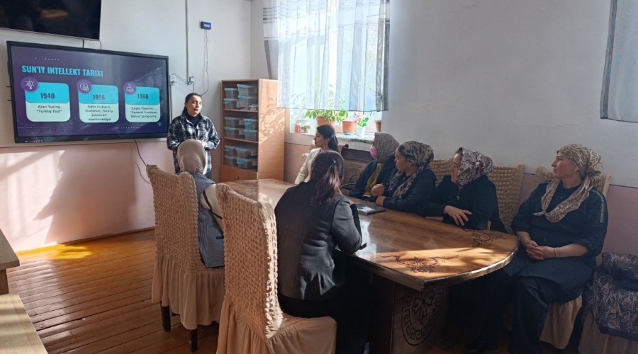 “Kelajak ilmi: sun’iy intellekt yordamida”