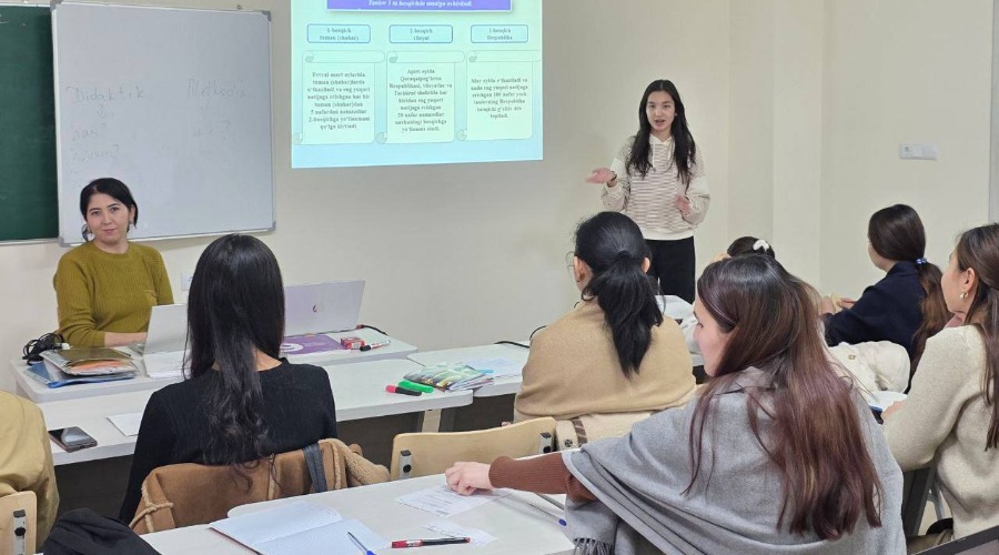 CHDPU TURIZM FAKULTETIDA YOSHLAR UCHUN MUHIM SEMINAR TASHKIL ETILDI