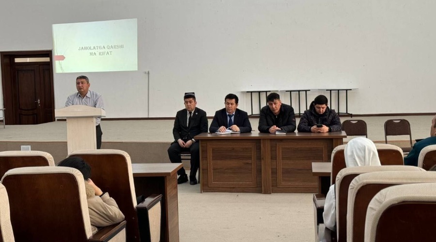"Jaholatga qarshi ma'rifat" mavzusida davra suhbati