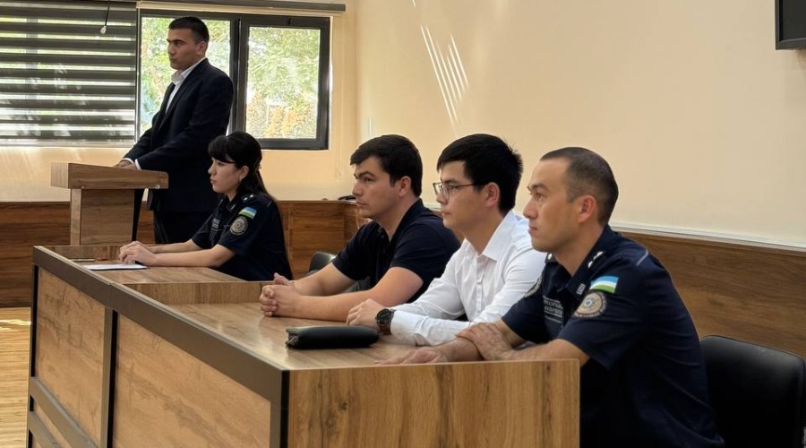 Toshkent viloyati IIBB kiberxavfsizlik boʻlimi bilan uchrashuv