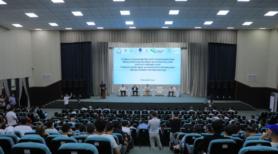 “Biznes marafon – 2025” seminari bo‘lib o‘tdi.
