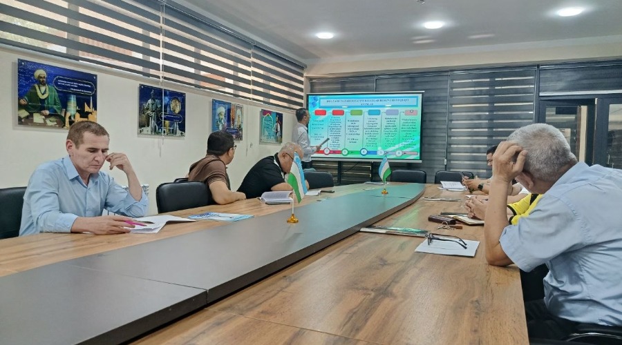 Jismoniy madaniyat fakultetida yetakchi tashkilot himoyasi bo'lib o'tdi