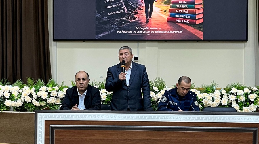 "Jaholatga qarshi ma'rifat",  "Biz kiberjinoyatlarga qarshimiz" va "Giyohvandlik - umr zavoli"