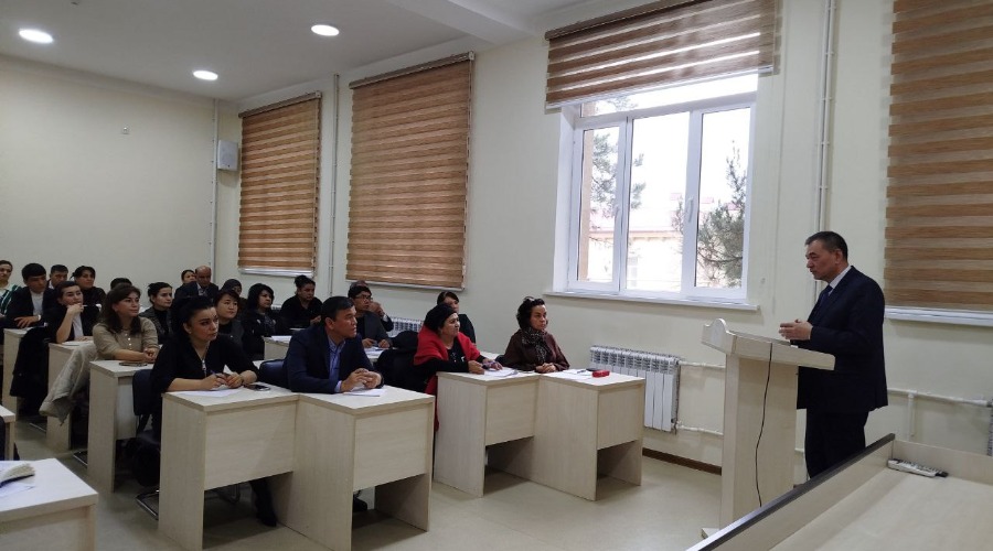 Universitetda oliy attestatsiya komissiyasi raisi bilan uchrashuv tashkil etildi