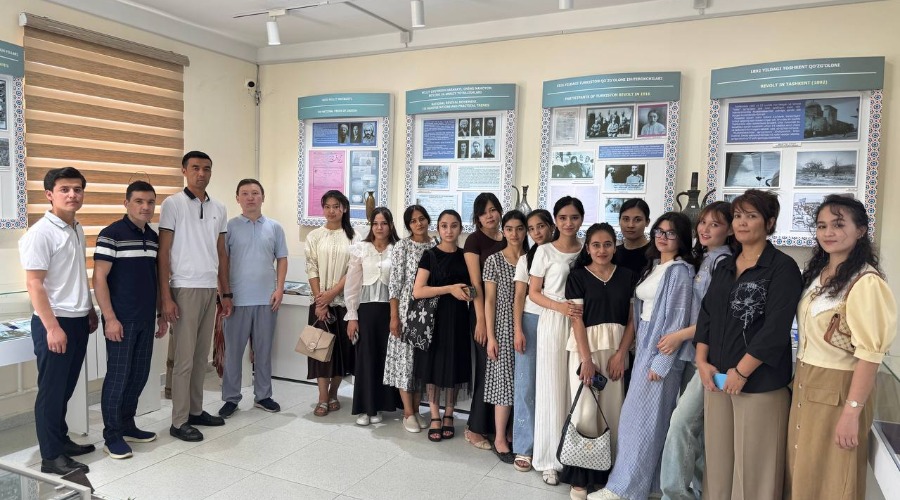 San’atshunoslik fakulteti talabalarining milliy o‘zlikni anglash hamda tarixga bo‘lgan qiziqishini oshirish, milliy meros va tarixga hurmat tuyg‘usini shakllantirish