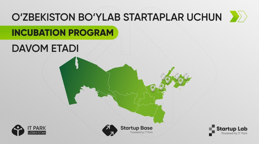 O‘ZBEKISTON BO‘YLAB 1 OYLIK INTENSIV INKUBATSIYA DASTURI DAVOM ETMOQDA