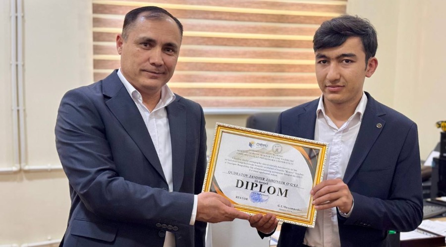 PROREKTOR TURKUM FAN OLIMPIADA G‘OLIBLARI BILAN UCHRASHDI.