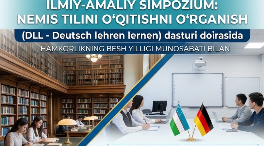 “Nemis tilini o‘qitishni o‘rganish (DLL – Deutsch lehren lernen)” dasturi