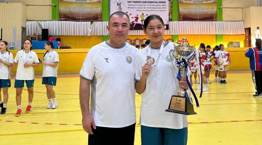 Gandbol: Muxtora Osiyo kubogida oltin medal sohibasi bo‘ldi