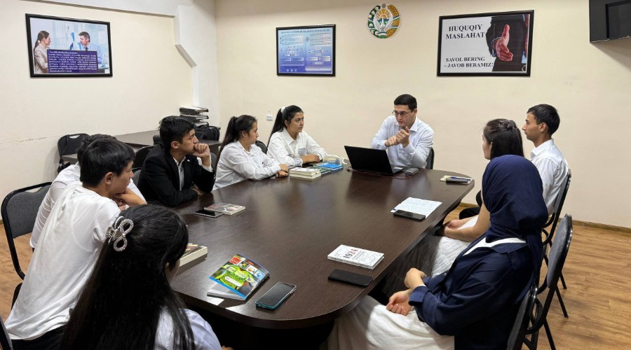 Yuridik klinika: muammo — suhbat — yechim