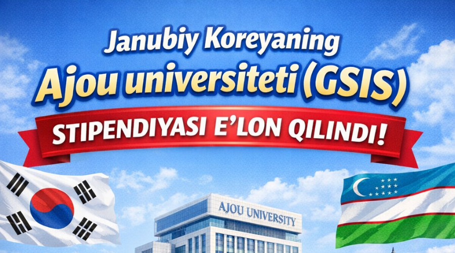 XALQARO STIPENDIYA IMKONIYATI