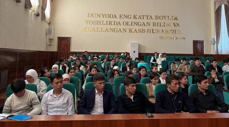 Chirchiq davlat pedagogika universiteti Aniq fanlar fakultetida  “Drug Dealer” filmi namoyish qilindi.