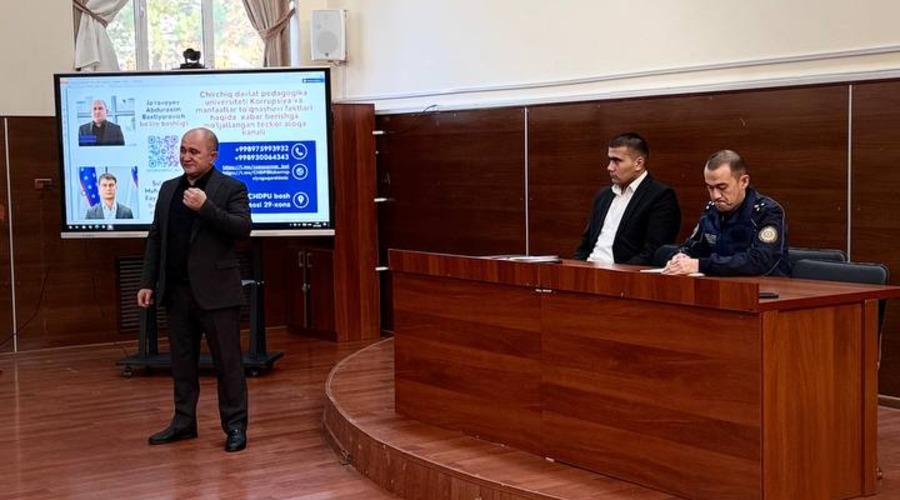 Biz korrupsiyaga qarshimiz!