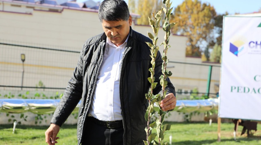 CHDPU jamoasi "Yashil makon"da faol ishtirok etdi