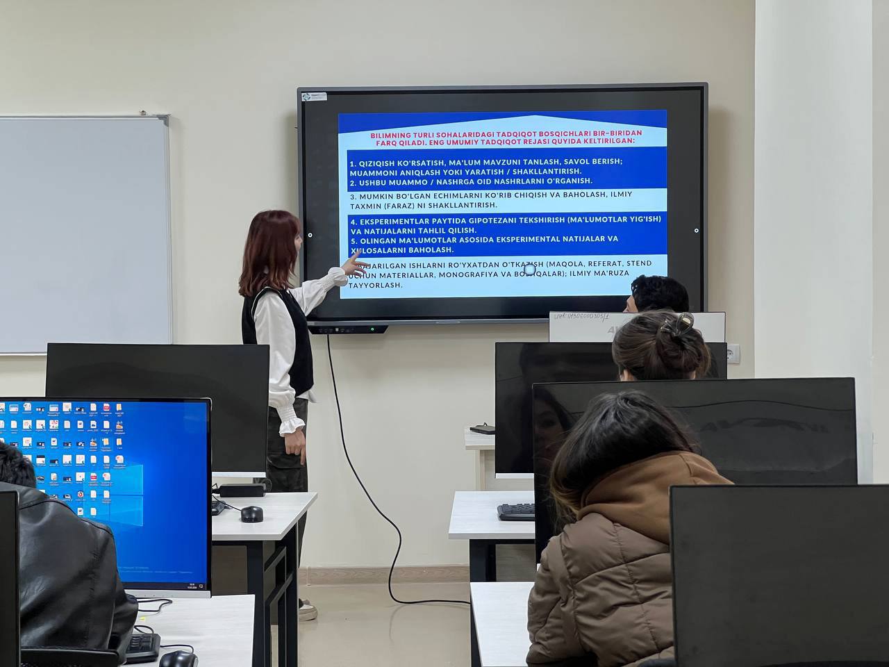 Chirchiq davlat pedagogika universiteti San’atshunoslik fakultetida yoshlar uchun ilhomlantiruvchi va amaliy seminar tashkil etildi. Gallery Image