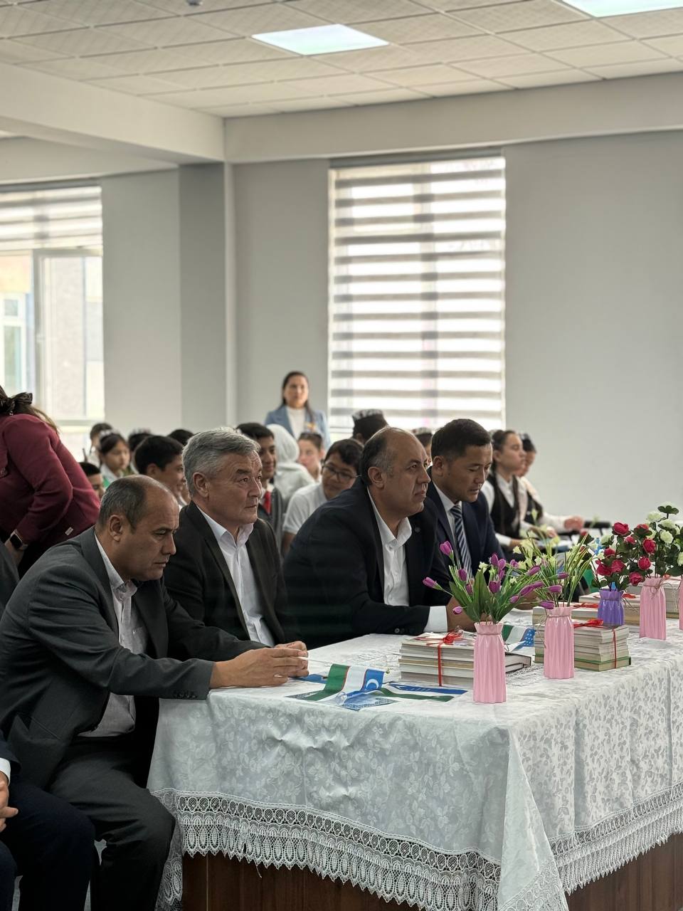 Within the scope of the 'Sharing Knowledge' project, the visit of writers to general education schools was carried out. Gallery Image