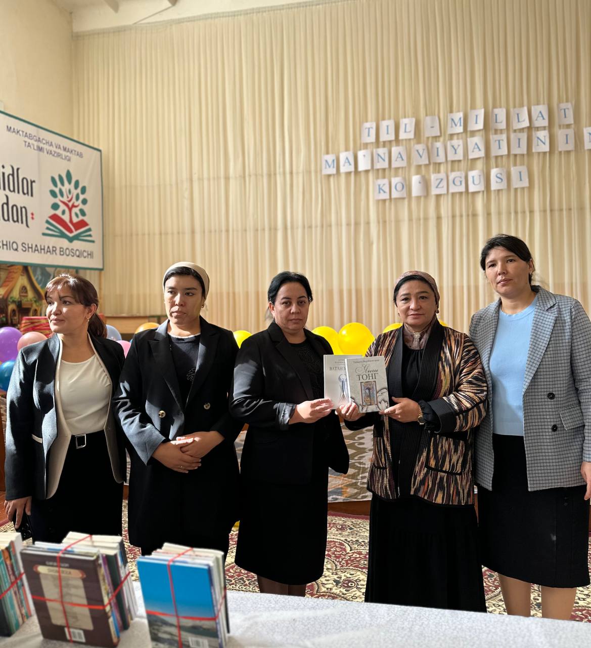 Within the scope of the 'Sharing Knowledge' project, the visit of writers to general education schools was carried out. Gallery Image