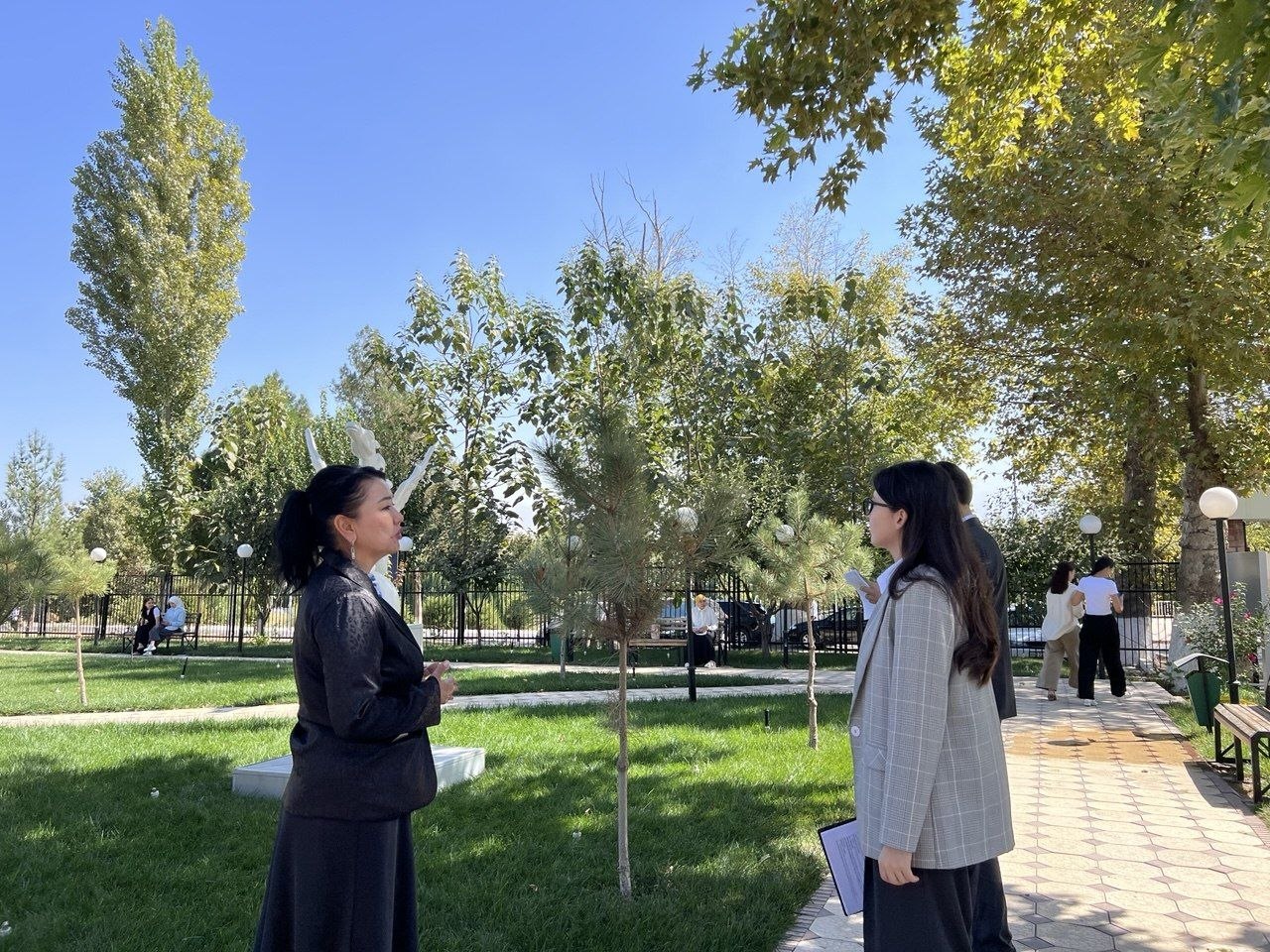 The comprehensive state accreditation process is currently underway at Chirchik State Pedagogical University. Gallery Image