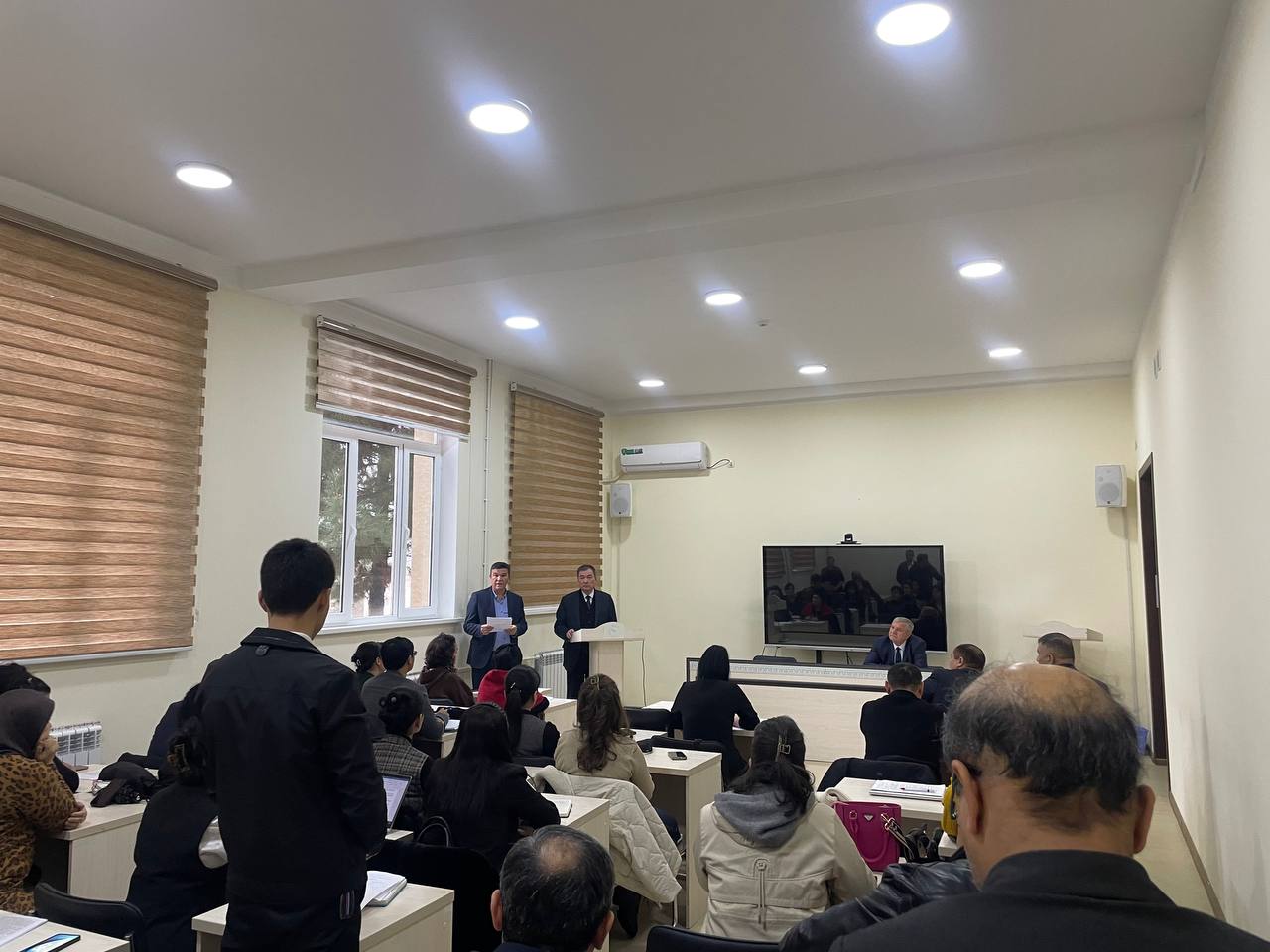 Universitetda oliy attestatsiya komissiyasi raisi bilan uchrashuv tashkil etildi Gallery Image